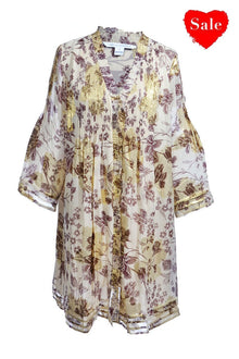  Kleid aus einem Seidemix - MyMint-shop.com