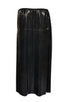 Sable Satin Plisse Midi Skirt - MyMint-shop.com