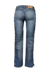 Straight-Leg Nieten Jeans - MyMint-shop.com