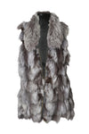 Gilet aus Kaninchenfell