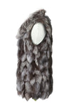Gilet aus Kaninchenfell