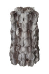 Gilet aus Kaninchenfell
