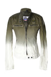 Blauer Windjacke