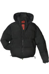 Wattierte Jacke mit Kapuze