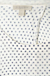 Polka Dot Leinen-Pullover