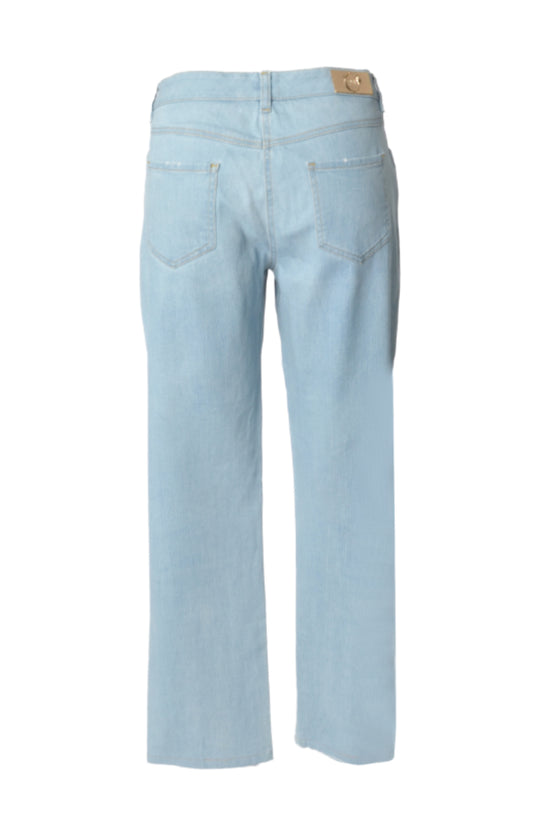 Bestickte Jeans