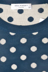 Polka Dot Seidenpullover