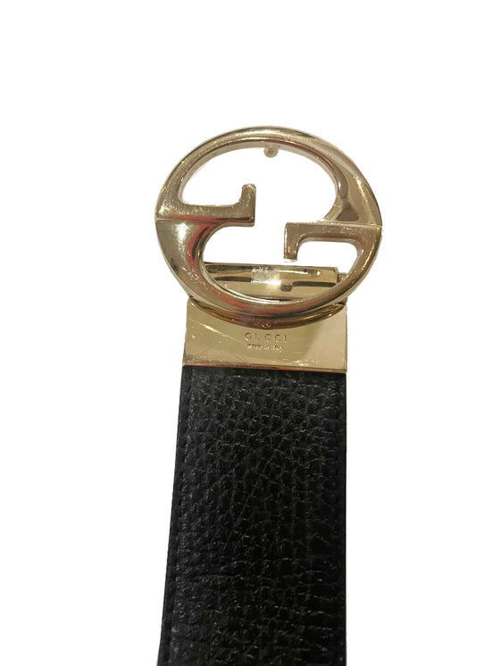 GG-Logo Ledergürtel