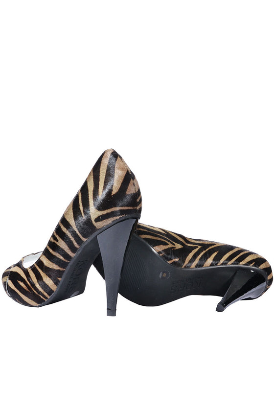 Zebra Print Pumps