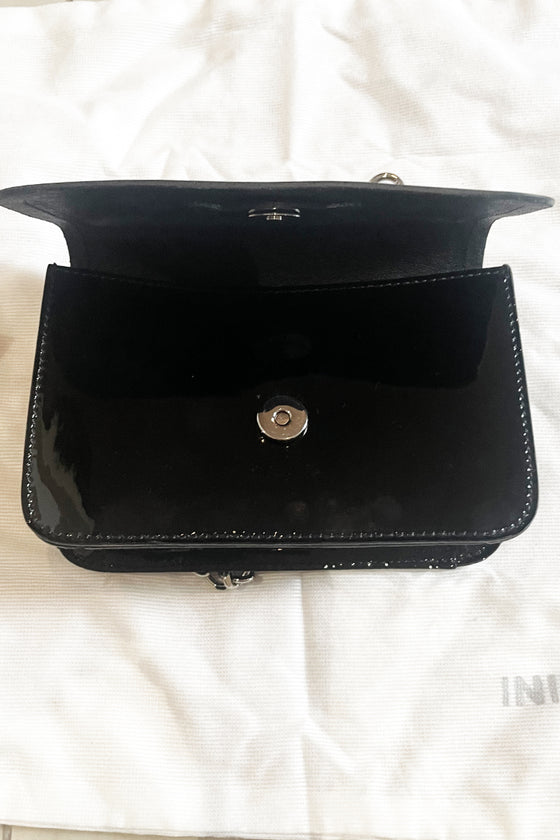 Lackleder-Tasche