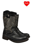 Bikerboots mit Nieten - MyMint-shop.com