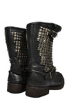 Bikerboots mit Nieten - MyMint-shop.com