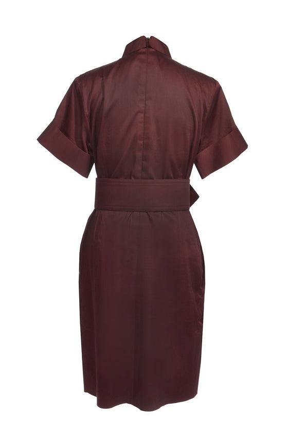 Blusenkleid mit breitem Gürtel - MyMint-shop.com