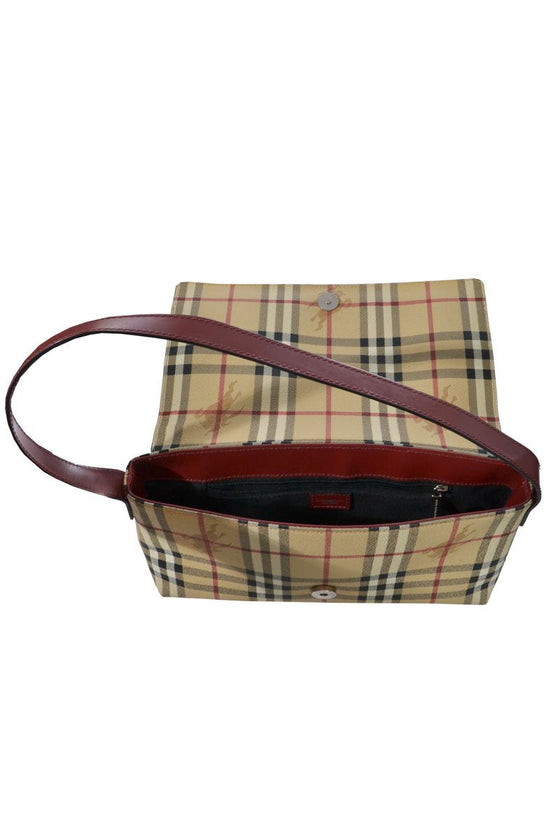 Canvas Check Shoulder Bag - MyMint-shop.com