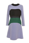 Colorblock Kleid - MyMint-shop.com