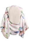 Flower Print Seidencape - MyMint-shop.com