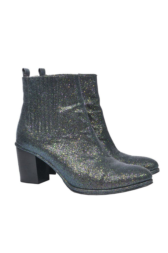 Glitzer-Stiefeletten - MyMint-shop.com