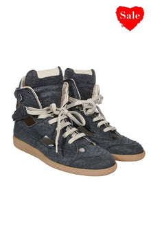  High-Top Sneakers mit Cut-Out - MyMint-shop.com