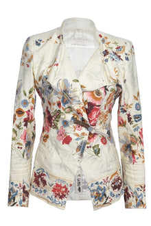  Jacke mit floralem Print - MyMint-shop.com