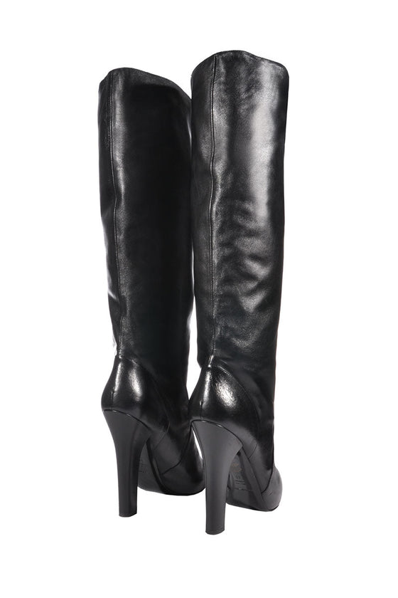 Kniehohe Lederstiefel - MyMint-shop.com