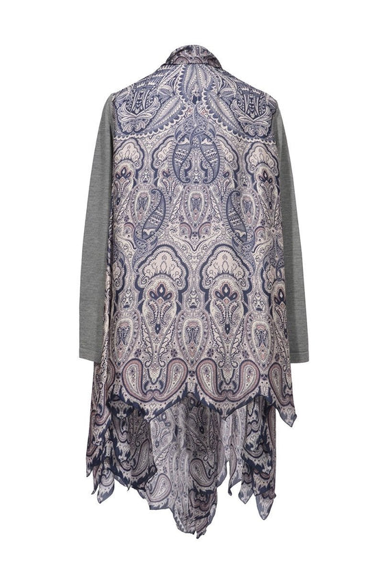 Paisley Print Seidenjacke - MyMint-shop.com