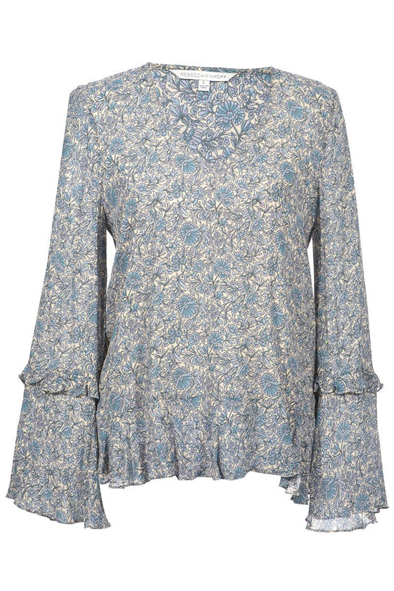 Rebecca Minkoff Flower Print Top - MyMint-shop.com