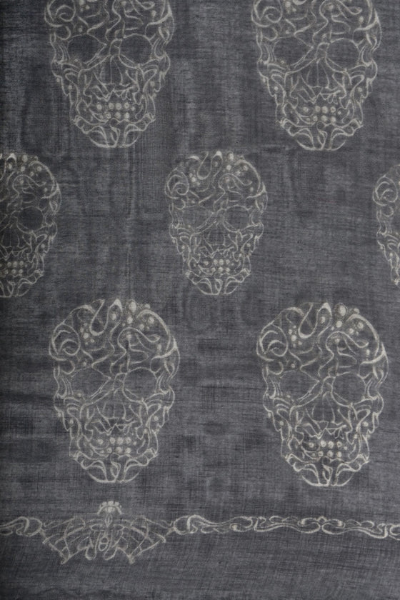 Skull-printed Tuch - MyMint-shop.com