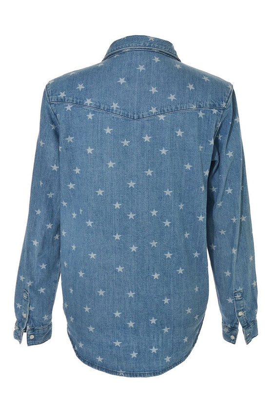 Star Chambray Shirt - MyMint-shop.com