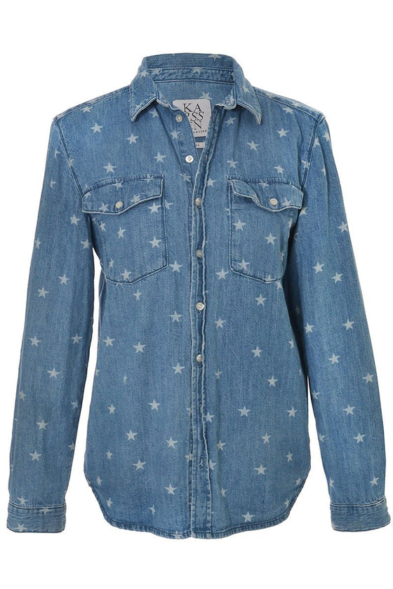 Star Chambray Shirt - MyMint-shop.com