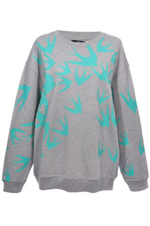  Sweater mit Schwalbenprint - MyMint-shop.com