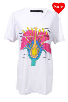  T-Shirt mit Blumendruck - MyMint-shop.com