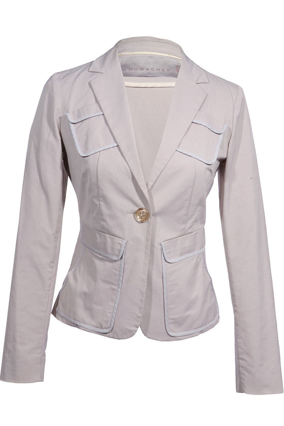 Taillierter Baumwollblazer - MyMint-shop.com