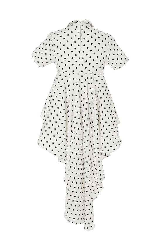 Twist Turn Polkadot Dress - MyMint-shop.com