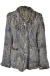 Vintage gestrickte Pelzjacke - MyMint-shop.com