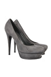 Wildleder Plateau Pumps - MyMint-shop.com